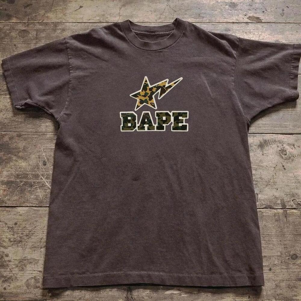 Brown Bape Graphic T-Shirt